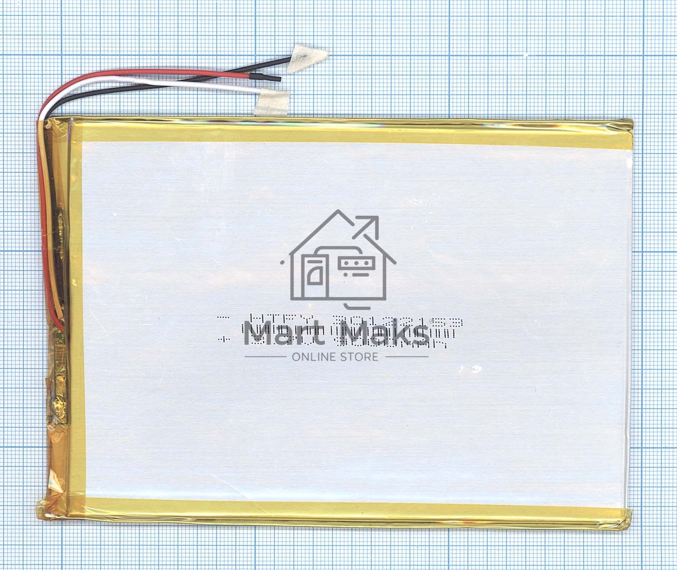 Аккумулятор Li-Pol (батарея) 3*122*153мм 3pin 3.7V/9000mAh
