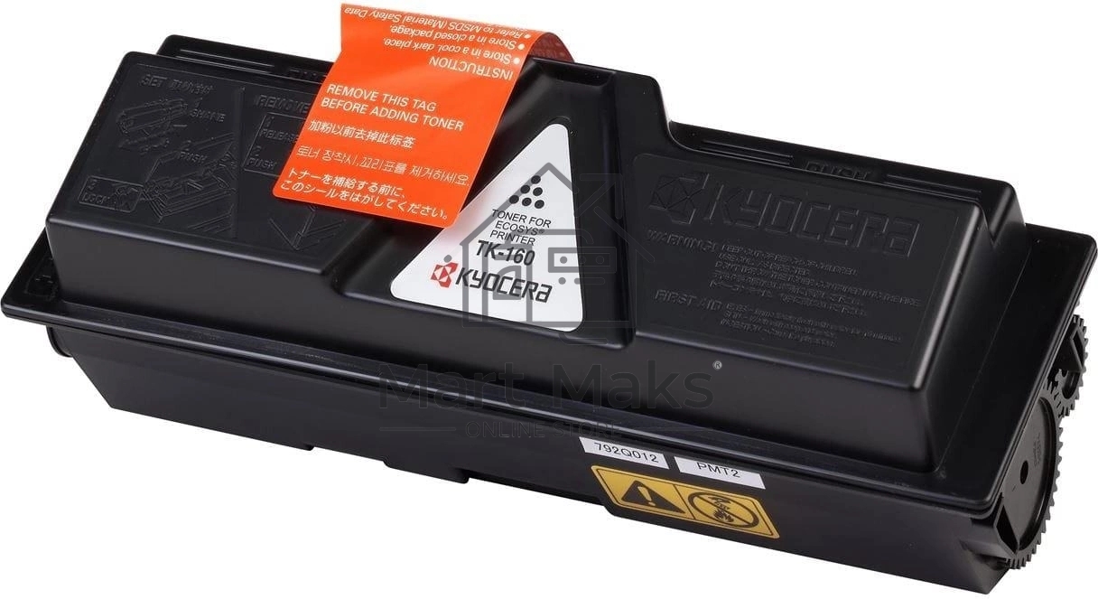 Картридж лазерный Kyocera TK-160 (1T02LY0NL0/1T02LY0NLC) черный для FS-1120D/FS-1120DN/P2035D/P2035DN 2500 стр.