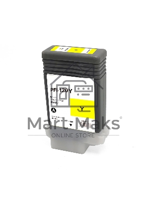 Картридж струйный NVPrint PFI-120Y (NV-2888C001) Yellow для Canon imagePROGRAF TM-200/205/300/305 (130 мл) совместимый