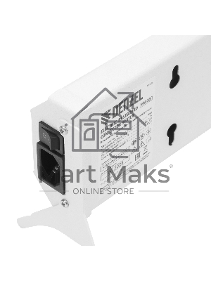 Конвектор плинтусный Denzel ATRIC-45 белый, 450 Вт, 6 м2