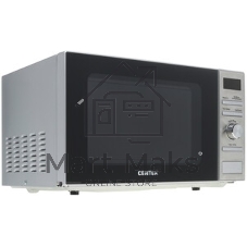 Микроволновая печь Centek CT-1586 серебристый, 20 л, 700 Вт, переключатели - кнопки, поворотный механизм
