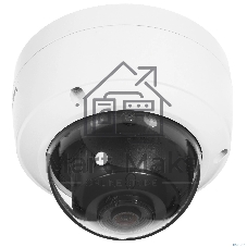 Видеокамера Hikvision DS-2CD2127G2-SU(C)(4мм) 2Мп уличная купольная IP-камера с технологией AcuSense1/2.8