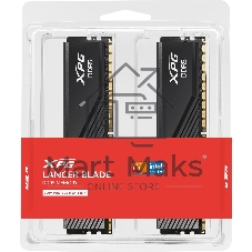 Оперативная память ADATA XPG Lancer Blade, DDR5, 16GB (2x8GB), 5600 MHz, CL46, ECC, с радиатором, черный