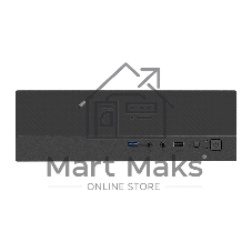Корпус Desktop ExeGate FL-103-F300S (mini-ITX, БП F300S с вент. 4см, 1*USB+1*USB3.0, аудио, черный)
