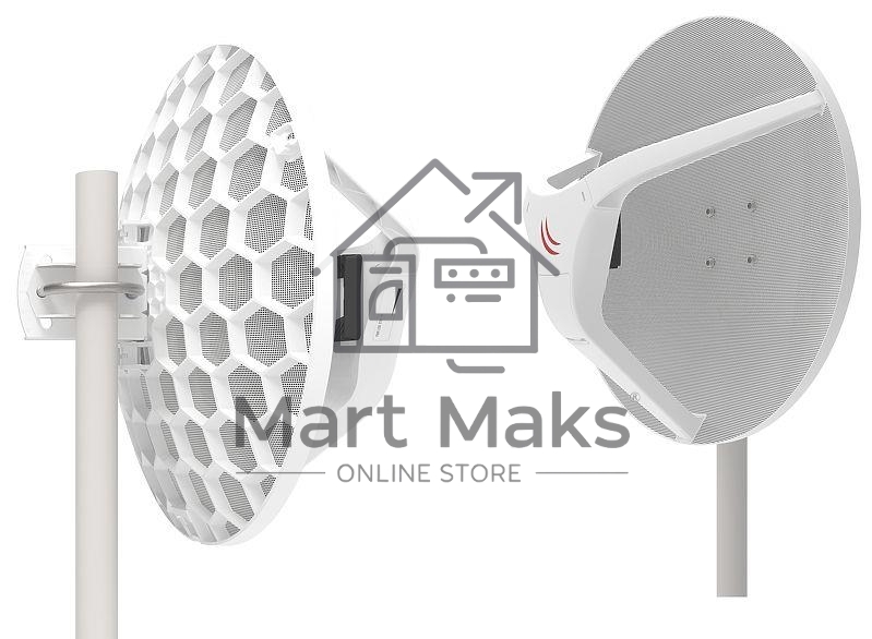 Точка доступа Mikrotik RBLHGG-60adkit Wireless Wire Dish, pair of preconfigured LHGG-60ad for 60Ghz link