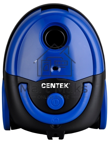 Пылесос Centek CT-2518 синий/черный, 350/1800 Вт, уборка сухая, пылесборник мешок, 1.5 л