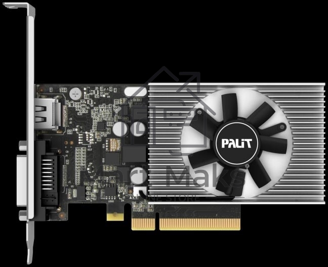 Видеокарта Palit PA-GT1030 2GD4 nVidia GeForce GT 1030 2048Mb PCI-E 64bit DDR4 1151/2100 DVIx1/HDMIx1/HDCP Ret low profile