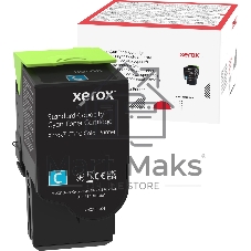 Картридж лазерный Xerox C310 голубой 2K (006R04361)