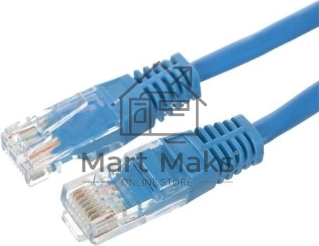 Патч-корд NTSS NTSS-PC-UTP-RJ45-5e-1.5-LSZH-BU NTSS-PC-UTP-RJ45-5E-1.5-LSZH UTP RJ-45 вил.-вилка RJ-45 кат.5E 1.5м синий LSZH (уп.:1шт) 26AWG