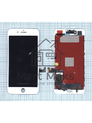 Дисплей для Apple iPhone 7 Plus в сборе с тачскрином (Foxconn) белый