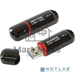 Флешка USB R/W R/W ADATA 128GB ADATA UV150, USB 3.0, черный
