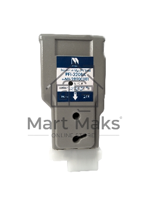Картридж струйный NVPrint PFI-320BK (NV-2890C001) Black для Canon ImagePROGRAF TM-200/205/300/305 (300 мл) совместимый