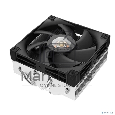 Кулер для процессора DEEPCOOL AN400 черный, 92 мм, алюминий/медь, 2950 об/мин, 23.2 дБ, 4 pin, 150 Вт, 52.5 мм