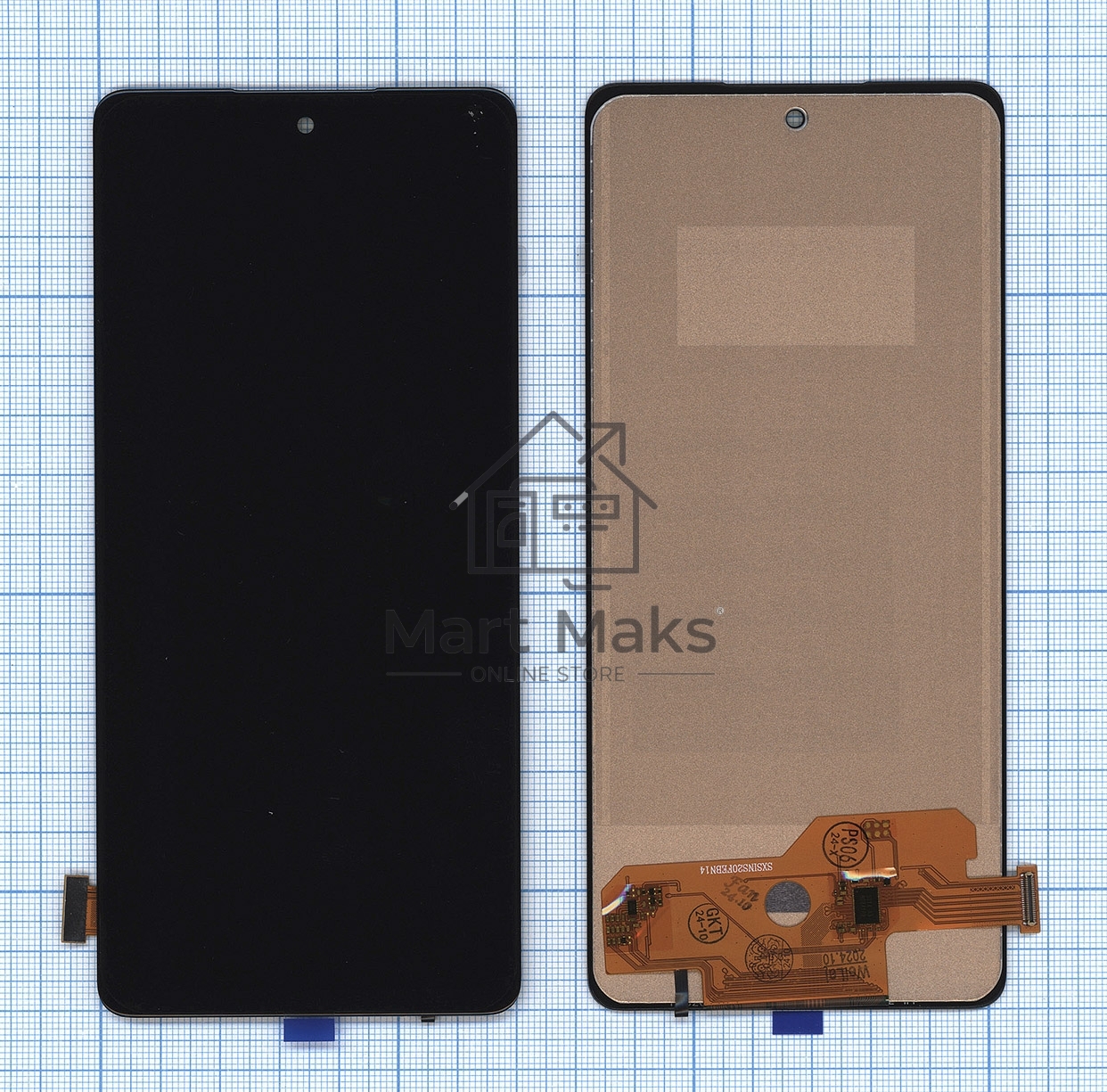 Дисплей для Samsung Galaxy S20 FE SM-G780F в сборе с тачскрином TFT черный