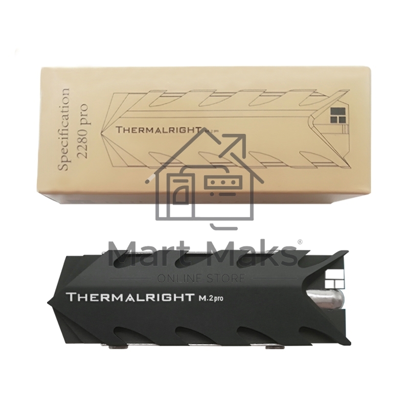 Радиатор для SSD Thermalright TR-M.2 2280 Pro алюминий Ret (TR-M.2-2280-PRO)