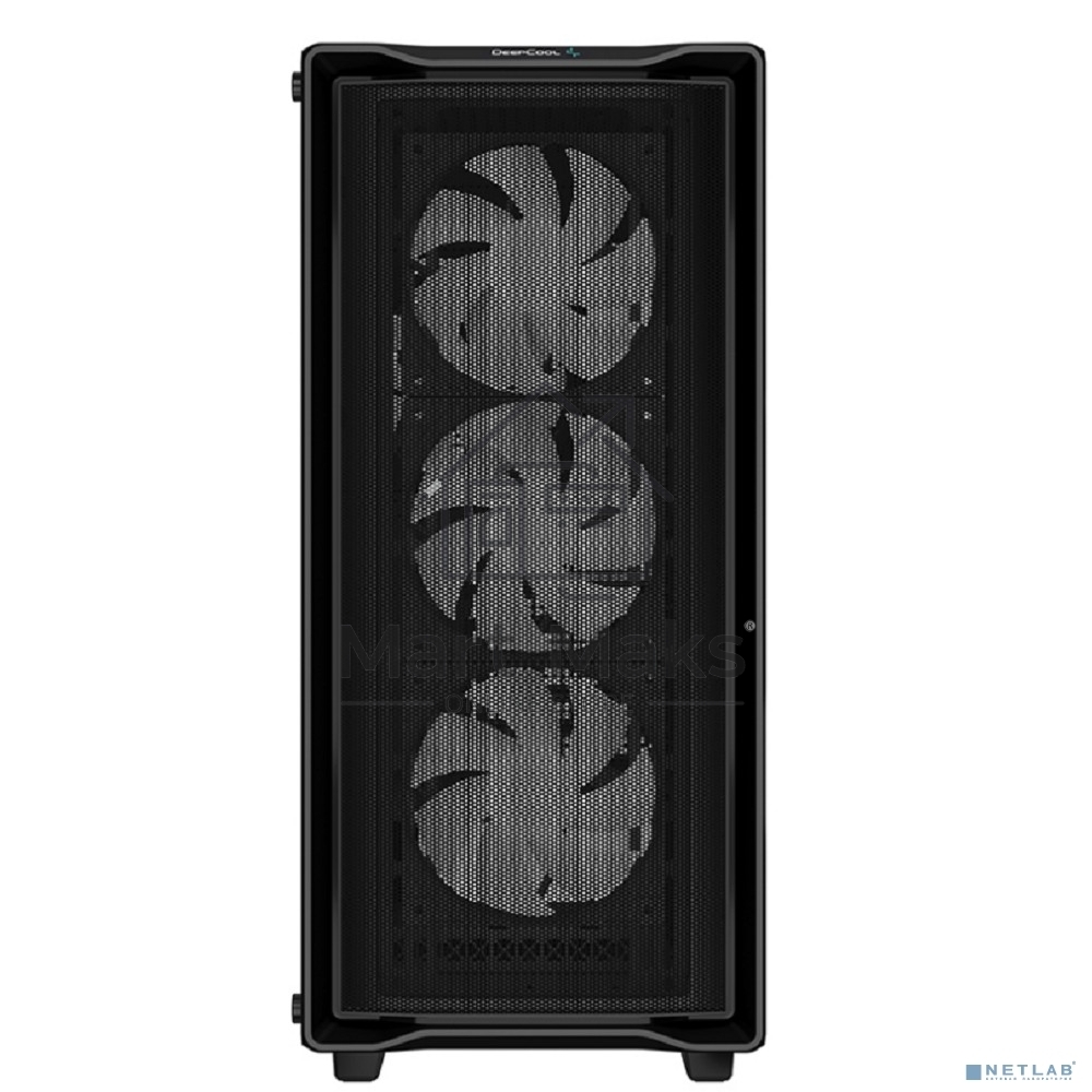 Компьютерный корпус Deepcool CC560 MESH V2 черный без БП ATX 8x120mm 5x140mm 1xUSB2.0 audio bott PSU