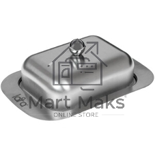 Масленка LARA LR00-38 нерж сталь, матовая полировка