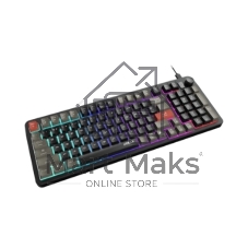 Клавиатура MSI GK110 черный/серый USB for gamer LED (S11-04RU258-HH9)