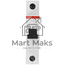 Выключатель автоматический модульный 1п C 10А 6кА SH201 ABB 2CDS211001R0104