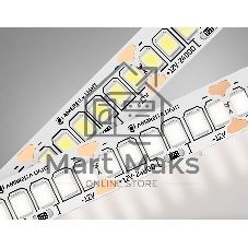 Светодиодная лента Ambrella light GS1402 2835 240Led/ 17W m/ 12V IP20 4500K/ 5000*10*1.2mm (2 конт.)
