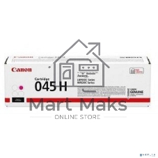 Картридж лазерный Canon 045M H пурпурный, 2200 стр., для i-SENSYS MF631/633/635, LBP611