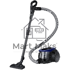 Пылесос Samsung VC18M21B0S2 синий, 380/1800 Вт, уборка сухая, пылесборник контейнер 1.5 л