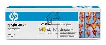 Картридж лазерный HP CC532A желтый для LJ CP2025/CM2320 2800стр.