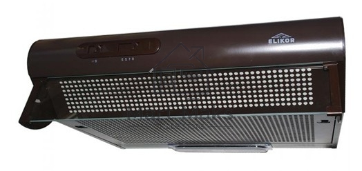 Вытяжка козырьковая Elikor Davoline 50П-290-П3Л коричневый, 50 см, 290 куб. м/ч, 57 дБ