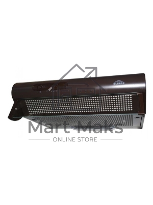 Вытяжка козырьковая Elikor Davoline 50П-290-П3Л коричневый, 50 см, 290 куб. м/ч, 57 дБ