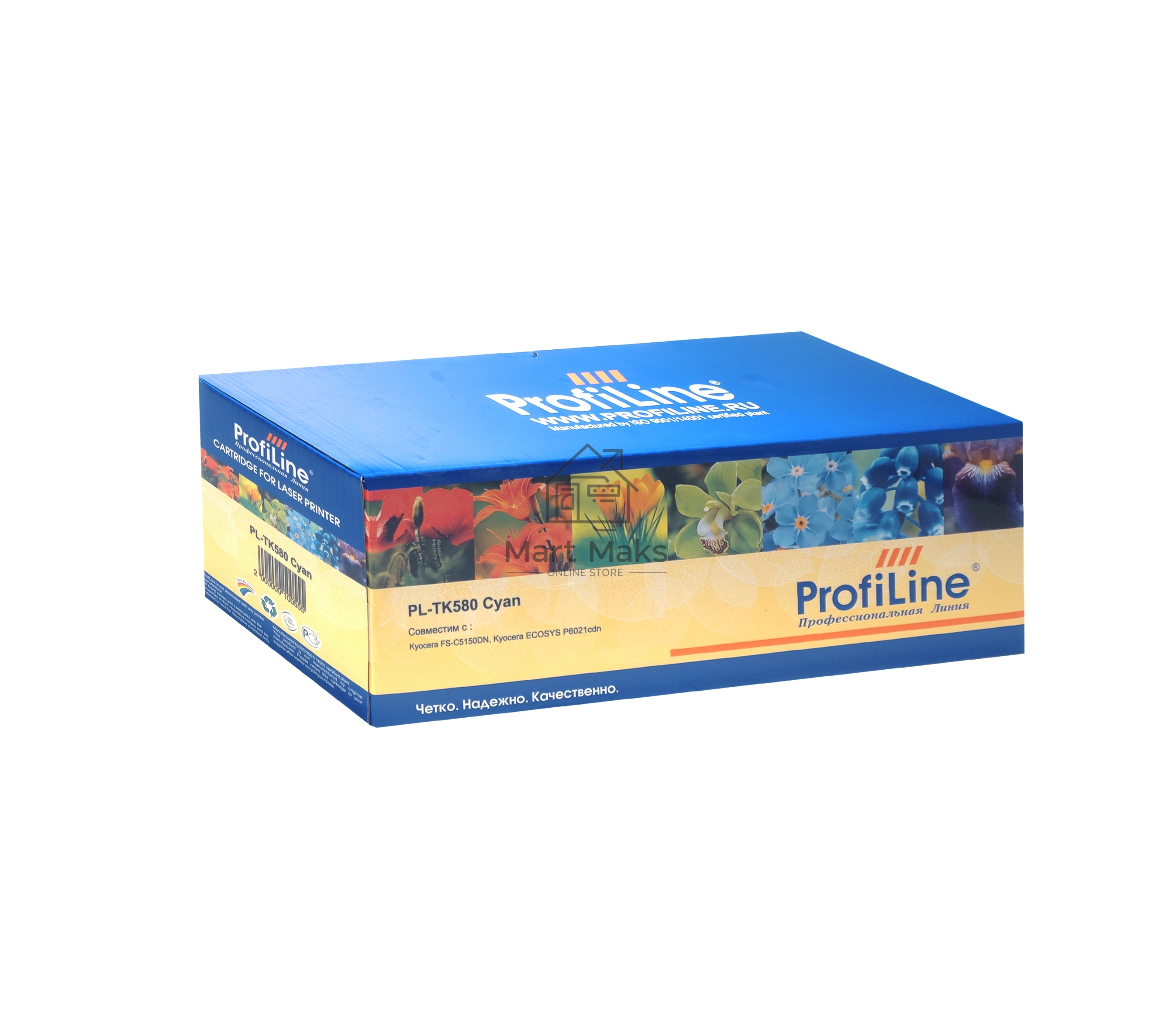 Картридж лазерный ProfiLine PL-TK-580C для принтеров Kyocera FS-C5150DN/ECOSYS P6021cdn голубой 2800 копий