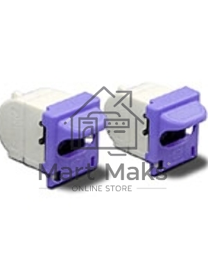 Картридж со скрепками HP Q7432A, комплект 2 картриджа по 1500 скрепок, для LJ M2727/M3035/3390/3392/CM3530/M525/M575, (1500x2)