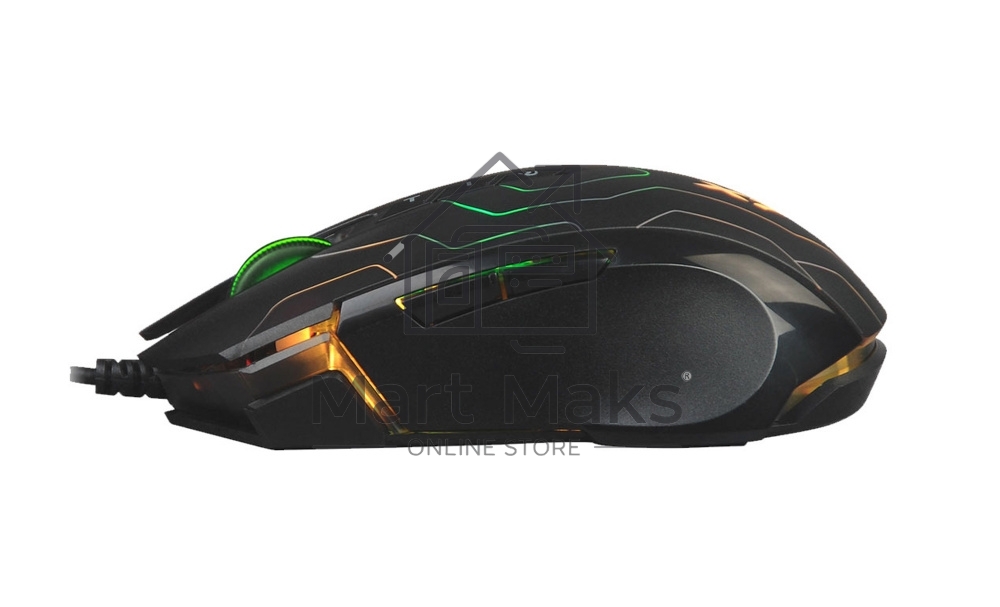 Мышь проводная A4Tech X89 Maze черный, 2400 dpi, USB, кнопки - 8