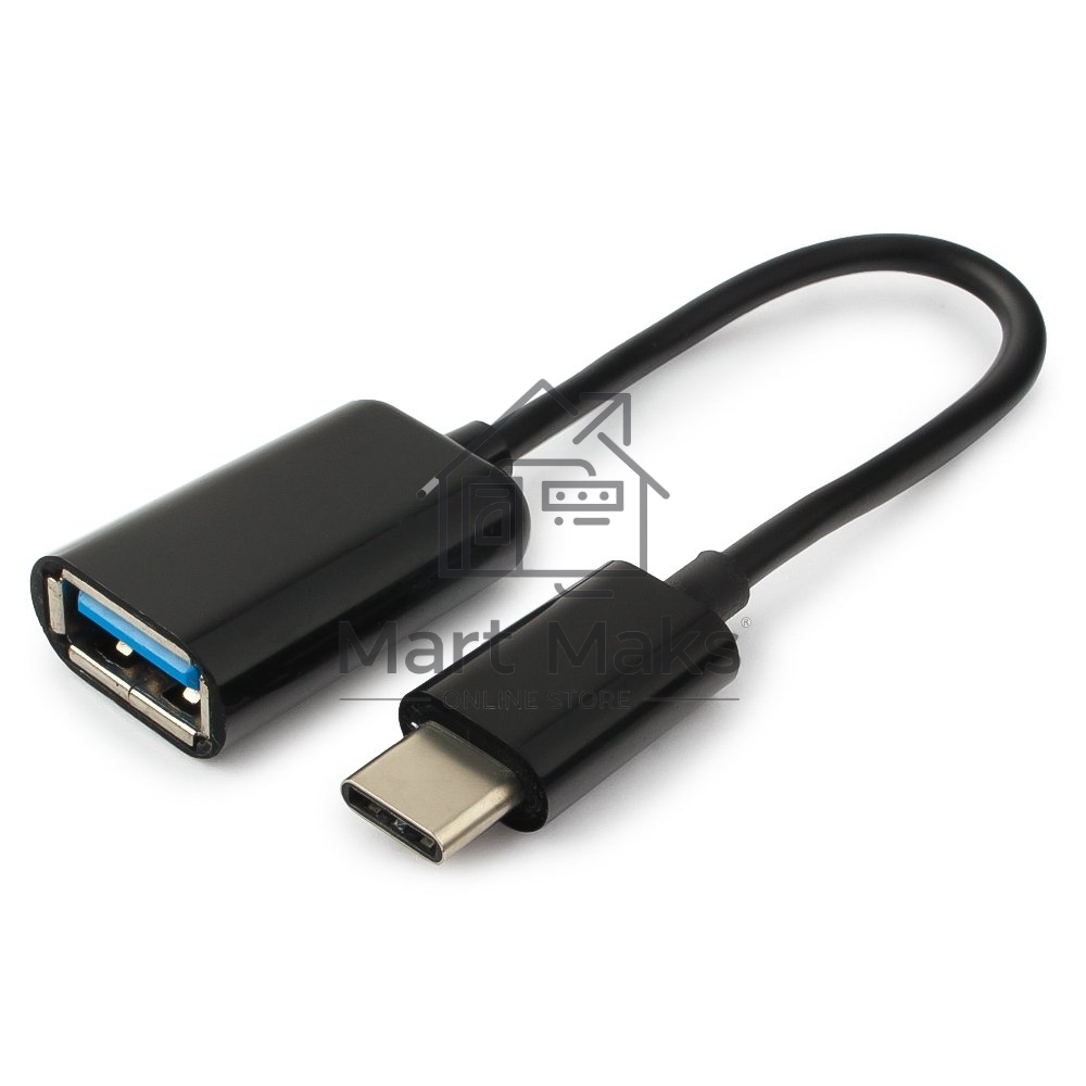 Переходник Cablexpert Переходник USB OTG, USB Type-C/USB 2.0F, пакет (A-OTG-CMAF2-01)
