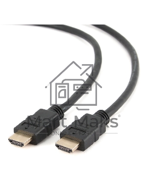Кабель Cablexpert HDMI CC-HDMI4-30M, 19M/19M, v1.4, медь, позол.разъемы, экран, усилитель сигнала, 30м, черный, пакет