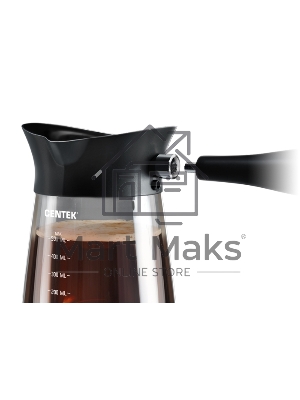 Электрическая турка Centek CT-1096 черный, 0.5 л, 480 Вт.