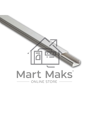 Кабель-канал 20х10 L2000 пластик белый Рувинил РКК-20х10