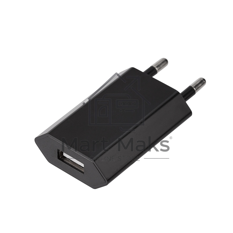 Сетевое зарядное устройство Rexant USB, 5V, 1 A, черный