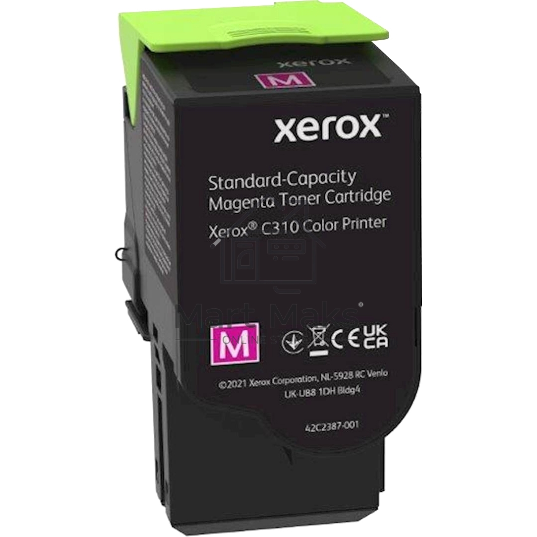 Картридж лазерный XEROX C310 пурпурный 2K (006R04362)