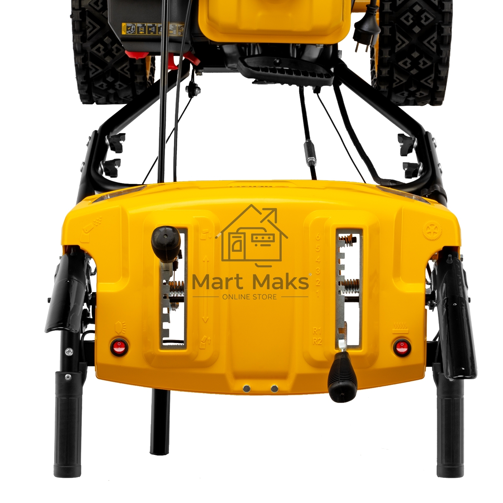 Бензиновая снегоуборочная машина SBM 610S PRO, 212cc, эл.старт, фара, обогрев Denzel