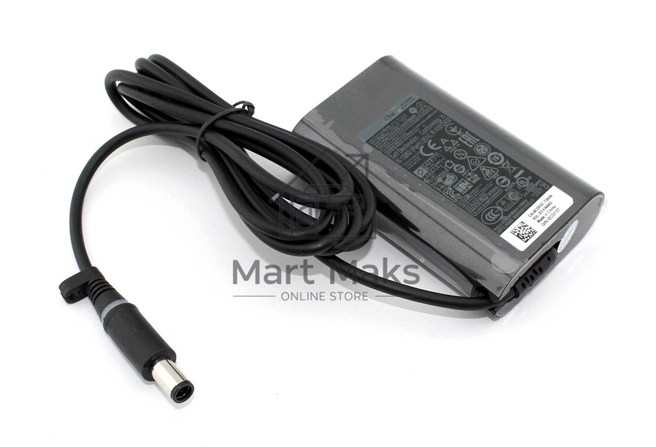 Блок питания (сетевой адаптер) для ноутбуков Dell 19.5V 2.31A 45W 7.4x5.0