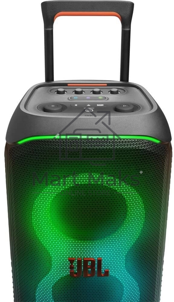 Портативная акустика JBL PartyBox Stage 320  (1.0 2 x 120 Вт, Bluetooth, AUX, USB, 6.3 мм jack, RGB подсветка, IPX4, JBLPBSTAGE320UK)
