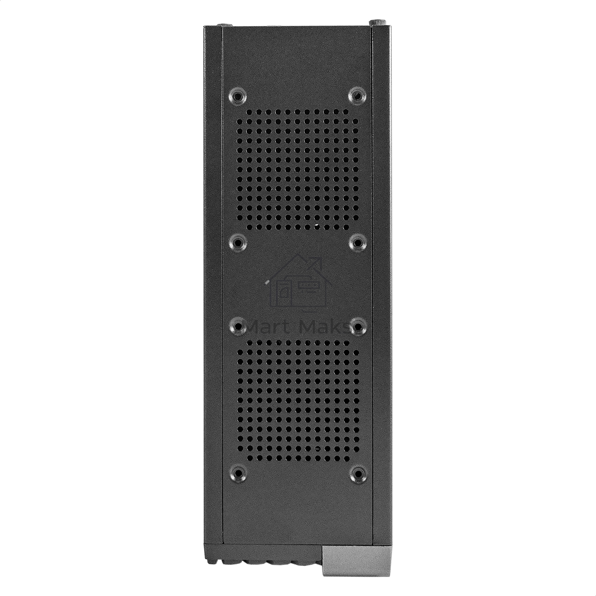 Компьютерный корпус Desktop ExeGate MI-302U (mATX/mini-ITX, без БП, 1*USB+1*USB3.0, HD аудио, черный)