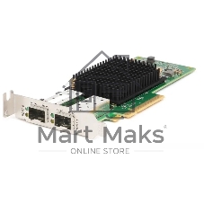 Сетевой адаптер Emulex LPe35002-M2 Gen 7 (32/64GFC), 2-port, 32Gb/s, PCIe Gen4 x8, трансиверы установлены, LP+FH brackets, OEM