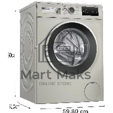 Стиральная машина Bosch WAN2821XME серебристый, загрузка фронтальная 8 кг, 1400 об/мин, класс A
