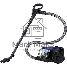 Пылесос Samsung VC18M21B0S2 синий, 380/1800 Вт, уборка сухая, пылесборник контейнер 1.5 л