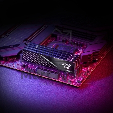 Память DDR5 8GB 5600MHz A-Data AX5U5600C468G-SLABBK XPG Lancer Blade RTL Gaming PC5-44800 CL46 DIMM 288-pin 1.1В single rank с радиатором Ret