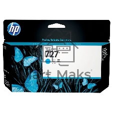 Картридж струйный HP 727 B3P19A голубой для HP DJ T920/T1500 (130мл)