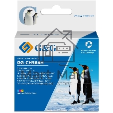 Картридж струйный G&G GG-CH564H многоцветный (18мл) для HP DJ 1050/2050/2050s