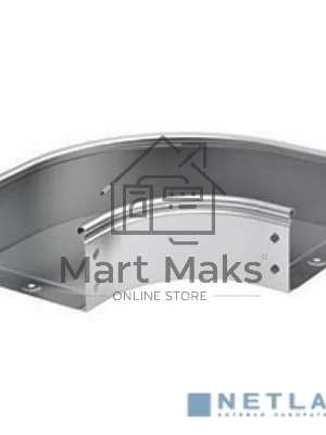 Угол для лотка горизонтальный 90град. 300х100 CPO 90 в комплекте с крепеж. элементами DKC 36044K