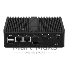 Неттоп HIPER BASIS BC119  Intel N-series N100(0.8Ghz)/8192Mb/256SSDGb/noDVD/BT/WiFi/war 1y/0.65kg/черный/Win11Pro + Безвентиляторный/БП 36Вт/металл/VESA Адаптер на 75х75, 100х100